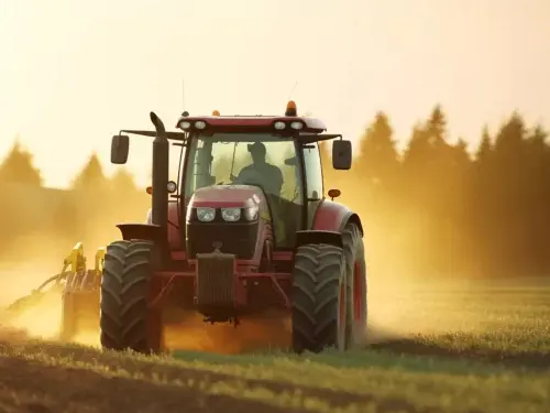 Piezas de maquinaria agrícola