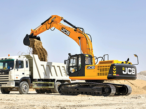 Piezas de maquinaria de construcción